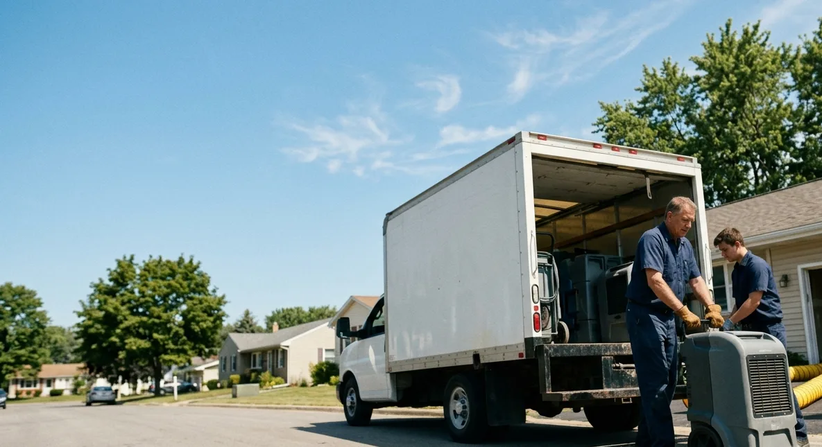 Water Damage Cleanup in Corsicana, TX near me